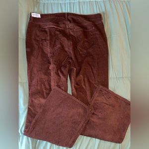 NWT SIZE 22 CORDUROY FLARE JEANS